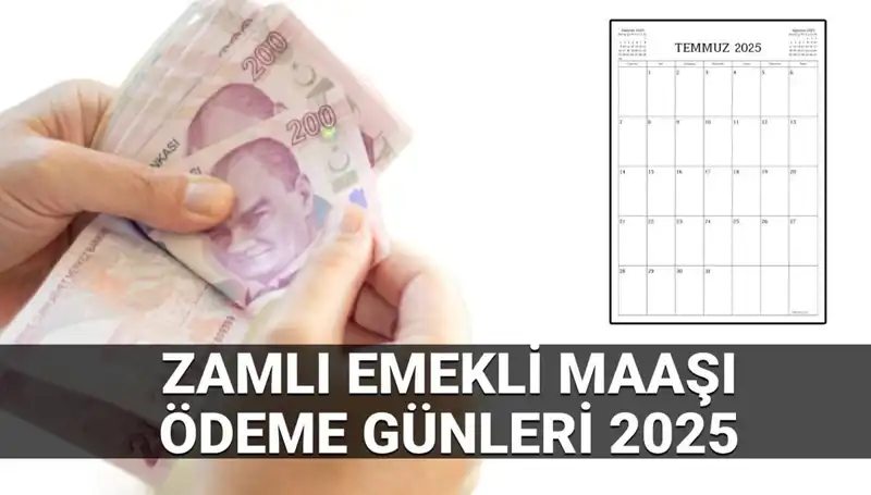 2025'te Zamlı Emekli Maaşı Ödeme Günleri: SSK, Bağ-Kur ve Emekli Sandığı Farkları