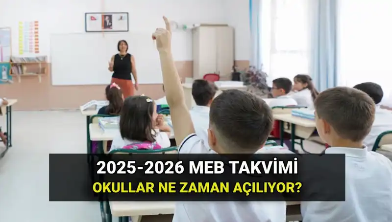 Yaz Tatilinin Ardından Okullar Ne Zaman Açılıyor? Tüm Tarihler Burada!