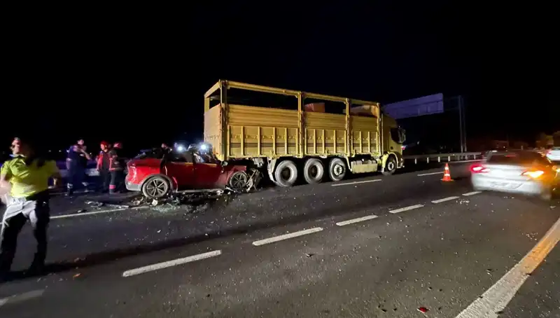 Kamyona Saplanan Ok, Kazanın Detaylarını Ortaya Çıkardı