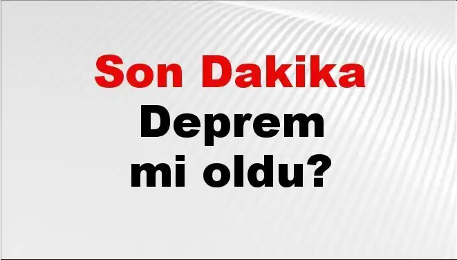 Antalya'da Deprem Alarmı: Son Gelişmelerle Detaylar