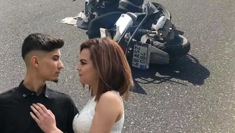 Genç Çiftin Hayalleri Motosiklet Kazasında Yok Oldu